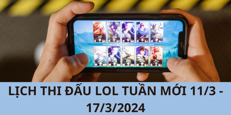 kết quả lol lịch thi đấu