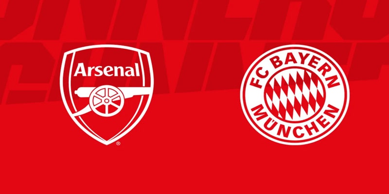 arsenal vs bayern munich tứ kết champions league