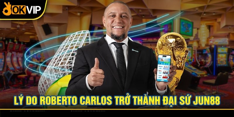 roberto carlos trở thành đại sứ thương hiệu okvip