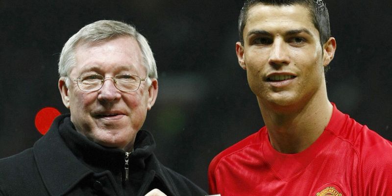 sir alex ferguson và cristiano ronaldo