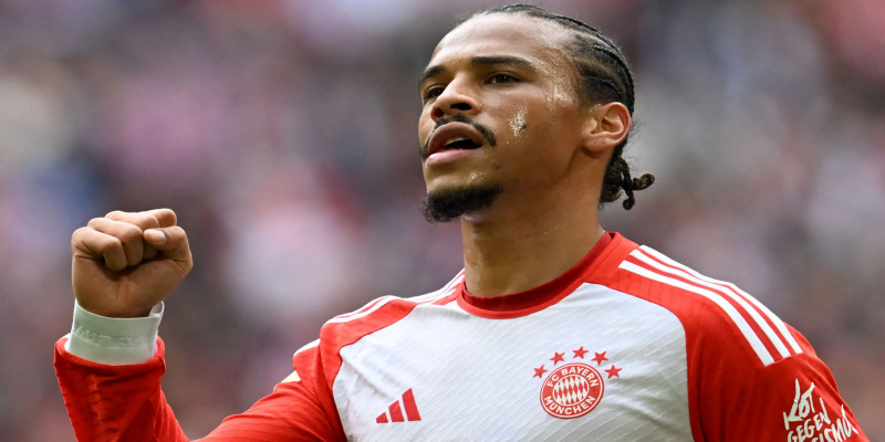 Leroy Sane thi đấu rất tốt trong trận đấu với Bayern Munich