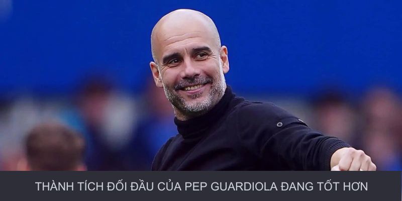 thành tích đối đầu của Pep Guardiola và Mikel Arteta