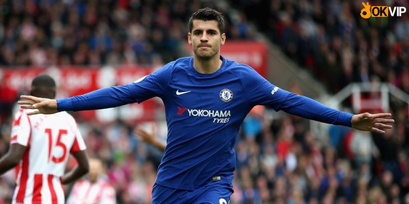 Thời gian khoác áo CLB Chelsea, Alvaro Morata cũng có 2 danh hiệu