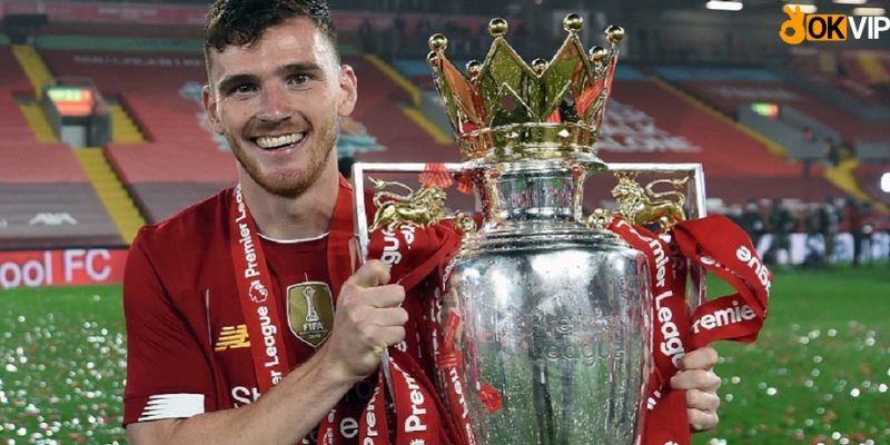 Đa số thành tích Andy Robertson có được đều trong màu áo CLB Liverpool