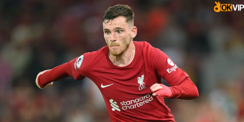 Hiện tại hậu vệ cánh Andy Robertson đã khoác áo Lữ Đoàn Đỏ được 7 mùa giải