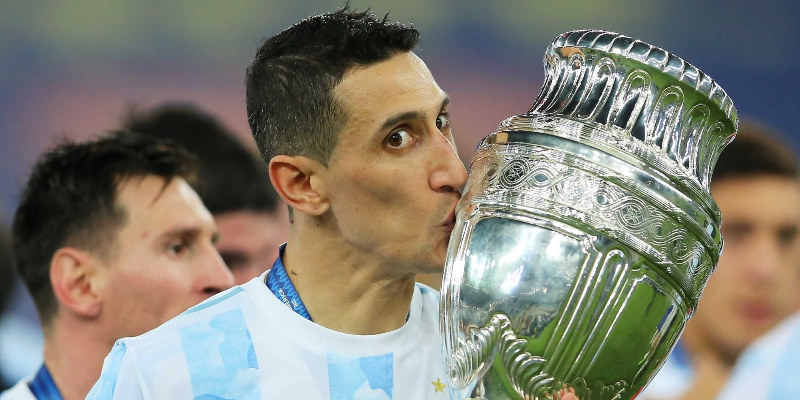 Angel Di Maria ghi bàn đánh bại Brazil chung kết Copa America 2021