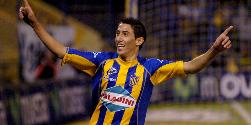 Angel Di Maria lúc mới gia nhập CLB Rosario Central