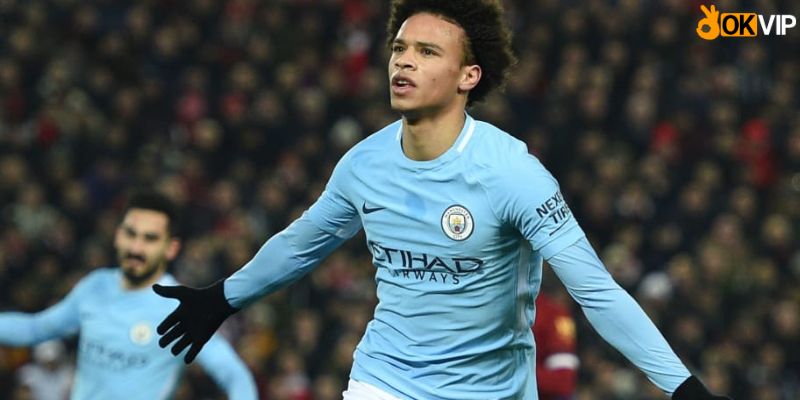 Leroy Sane khoác áo CLB Manchester City trong 4 mùa giải